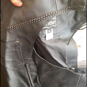 Genuine Leather XL Chaps